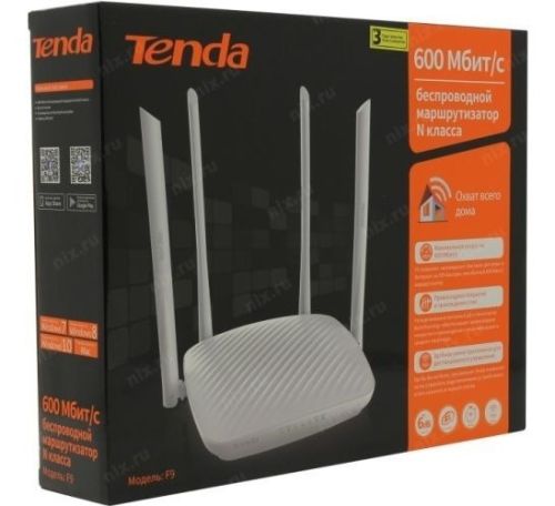 ROUTER WIFI TENDA 600MBPS F9 RompeMuros