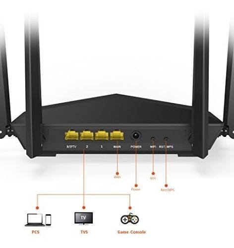 ROUTER WIFI TENDA AC6 SMART DUAL BAND AC1200 · Imagen 3