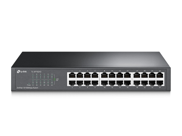 SWITCH TP-LINK TL-SF1024D | 24 Puertos | 10/100 | Desktop · Imagen 2