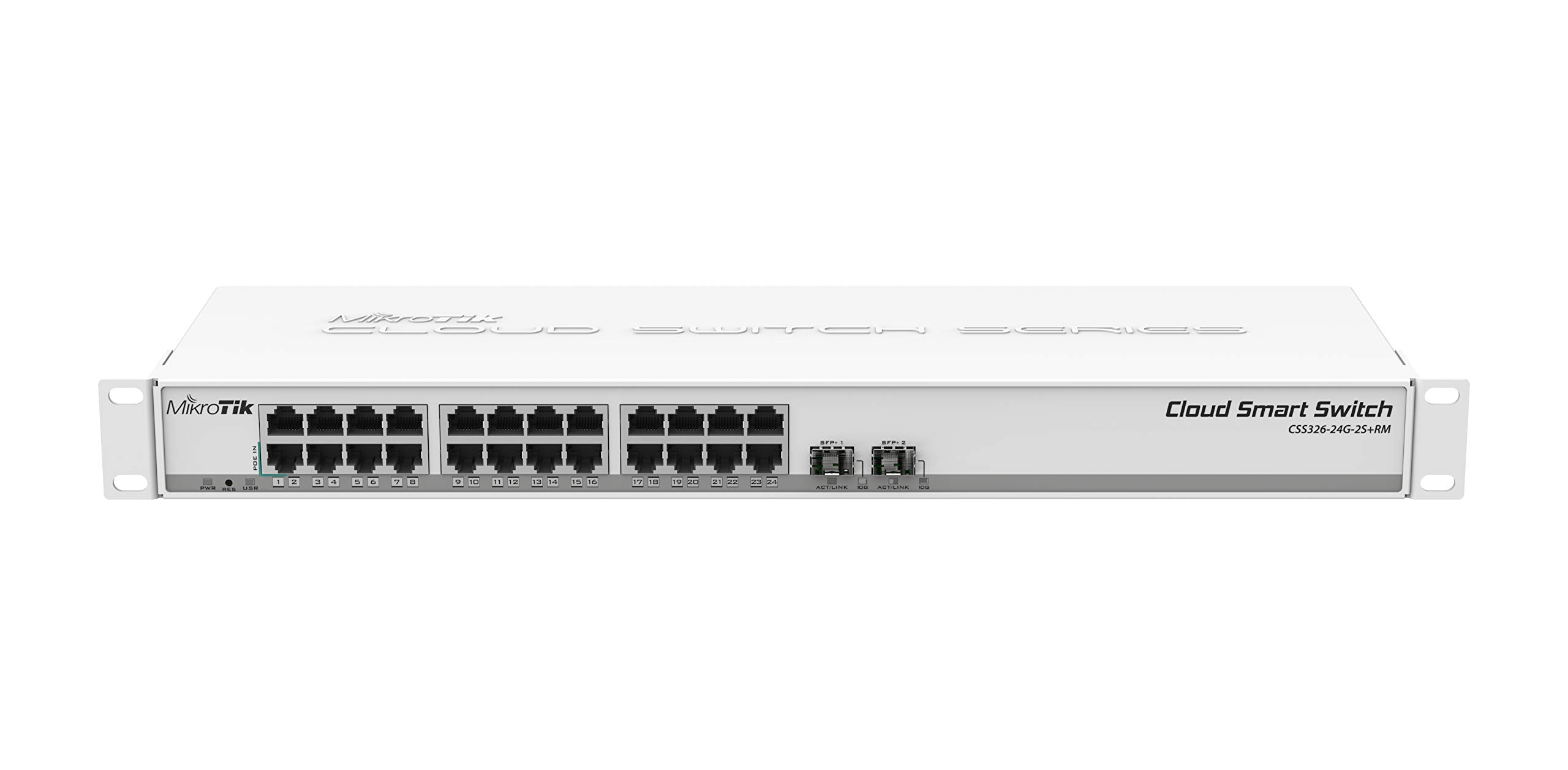 SWITCH MIKROTIK CSS326-24G-2S+RM