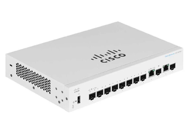 SWITCH CISCO CBS350-8S-E-2G 8SFP GIGA+2 SFP	