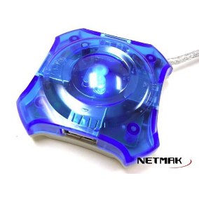 HUB USB 4 PUERTOS NETMAK NM-AC01
