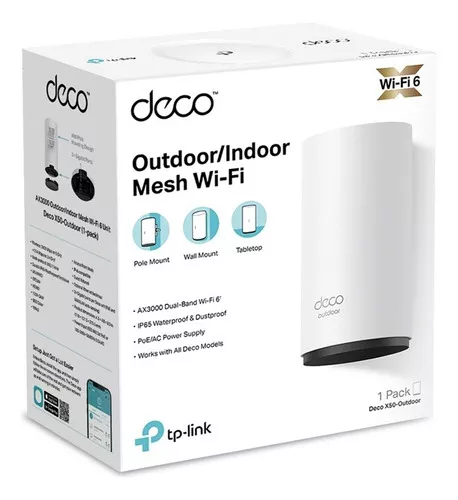 ROUTER MESH TP-LINK DECO X50-OUTDOOR (Pack x1) AX3000	