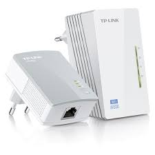 AP TP-LINK WIFI POWERLINE 4220 AV600 | 2.4GHz 300Mbps | Wifi + 2 Lan