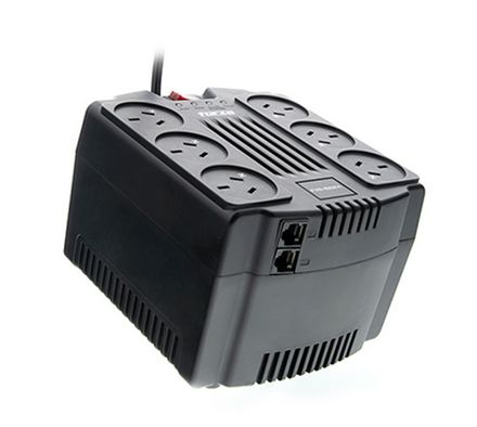 ESTABILIZADOR FORZA FVR-1602A 6 TOMAS 1600VA/800W
