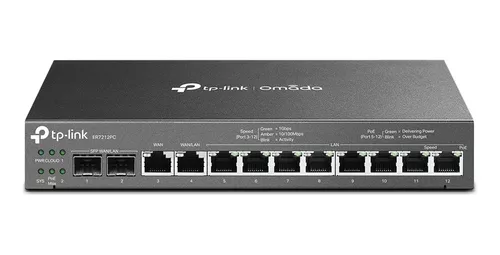 ROUTER TP-LINK ER7212PC VPN OMADA POE GIGABIT | 2 PUERTOS SFP
