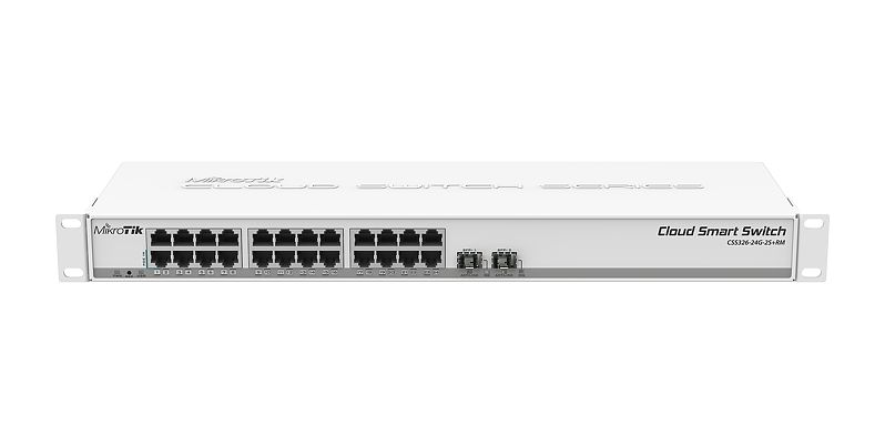 SWITCH MIKROTIK CRS326-24G-2S+RM