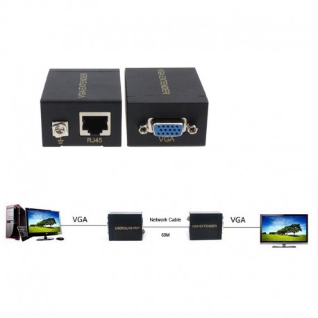 EXTENSOR VGA POR UTP HASTA 60M · Imagen 2