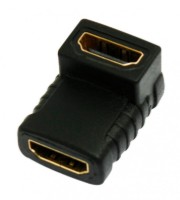 ADAPTADOR HDMI HEMBRA A HDMI HEMBRA 90°	