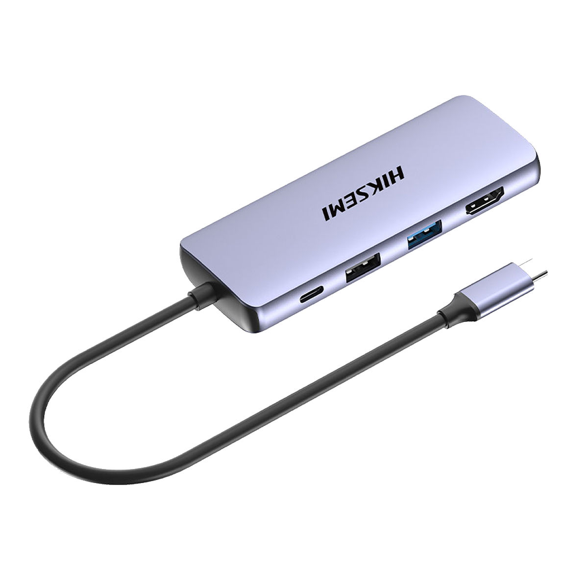 HUB USB TIPO C 8 PUERTOS HIKSEMI HS-HUB-DS8 3 PUERTOS 3.0 + 1 PUERTO 2.0 + 1 PUERTO HDMI + 1 PUERTO SD + 1 PUERTO PD	 · Imagen 2