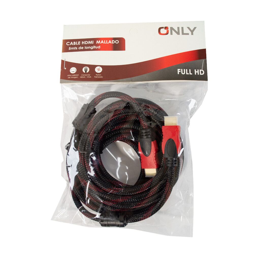 CABLE HDMI 5MT MALLADO