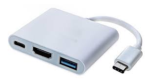 ADAPTADOR TIPO C A HDMI+USB 3.0+TIPO C
