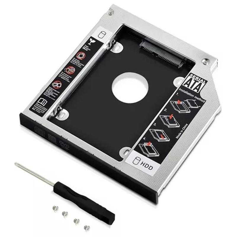 CADDY DISK SATA 9.5MM NOGA CD09 · Imagen 2