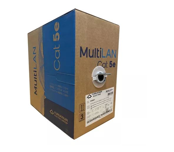 CABLE UTP FURUKAWA 305M EXTERIOR CAT5e 23200110 100% cobre