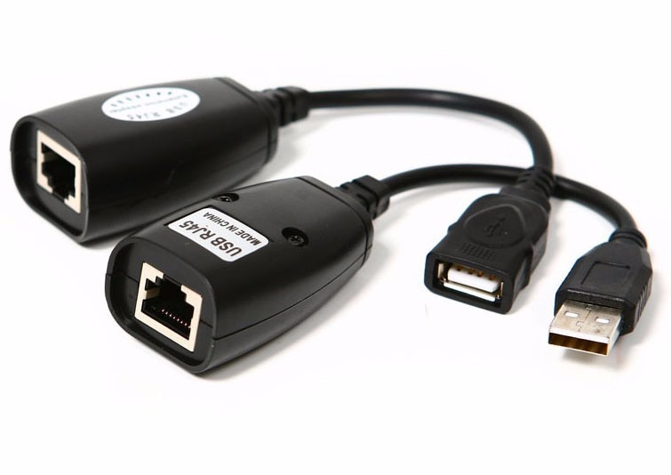 EXTENSOR USB POR CABLE UTP / RJ 45 / RED · Imagen 3
