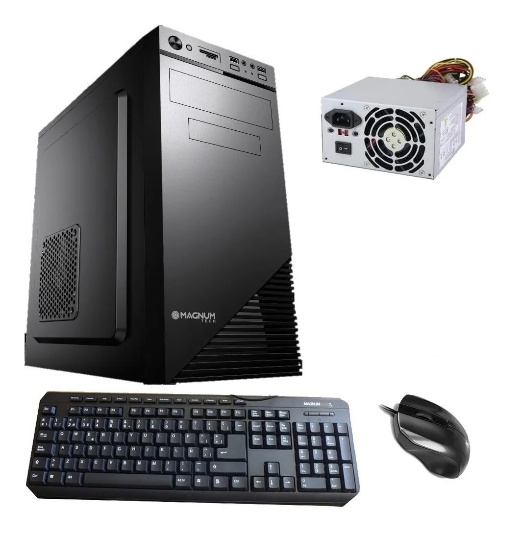 KIT ATX MAGNUMTECH MT-K735 CON MOUSE-TECLADO FUENTE 600W	