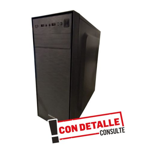 KIT ATX OUTLET MELODY MK-550-2-7-11 GABINETE CON DETALLES