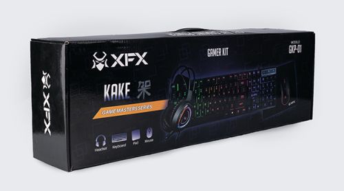 COMBO GAMER XFX GKP-01 (MOUSE+PAD+TECLADO+AURICULAR) .comb · Imagen 2