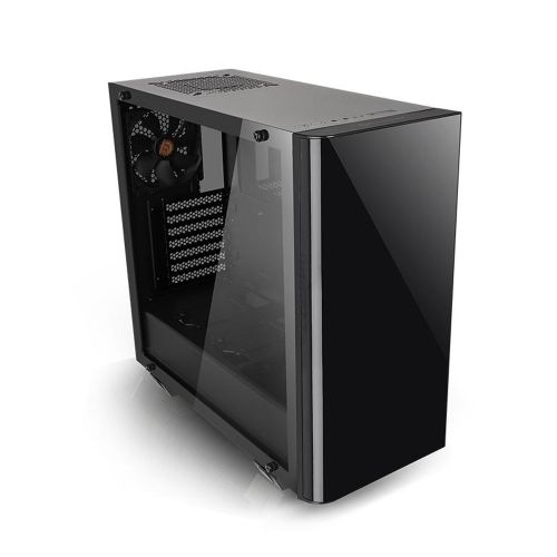  GABINETE THERMALTAKE V200TG + FUENTE 500W solo incluye cooler trasero de 120mm