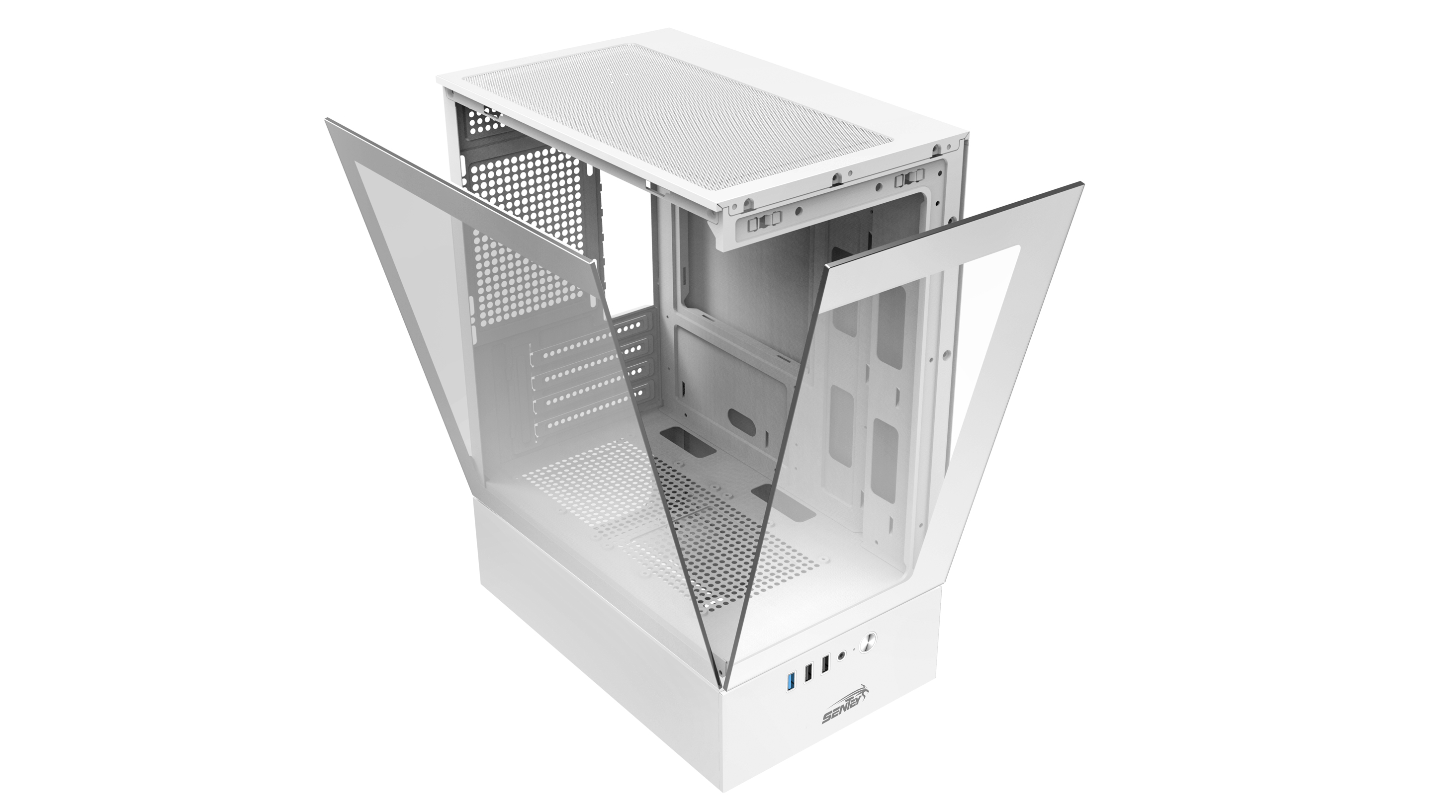 GABINETE SENTEY H10 MODELO 6100-ARGB-SF-WHITE · Imagen 3