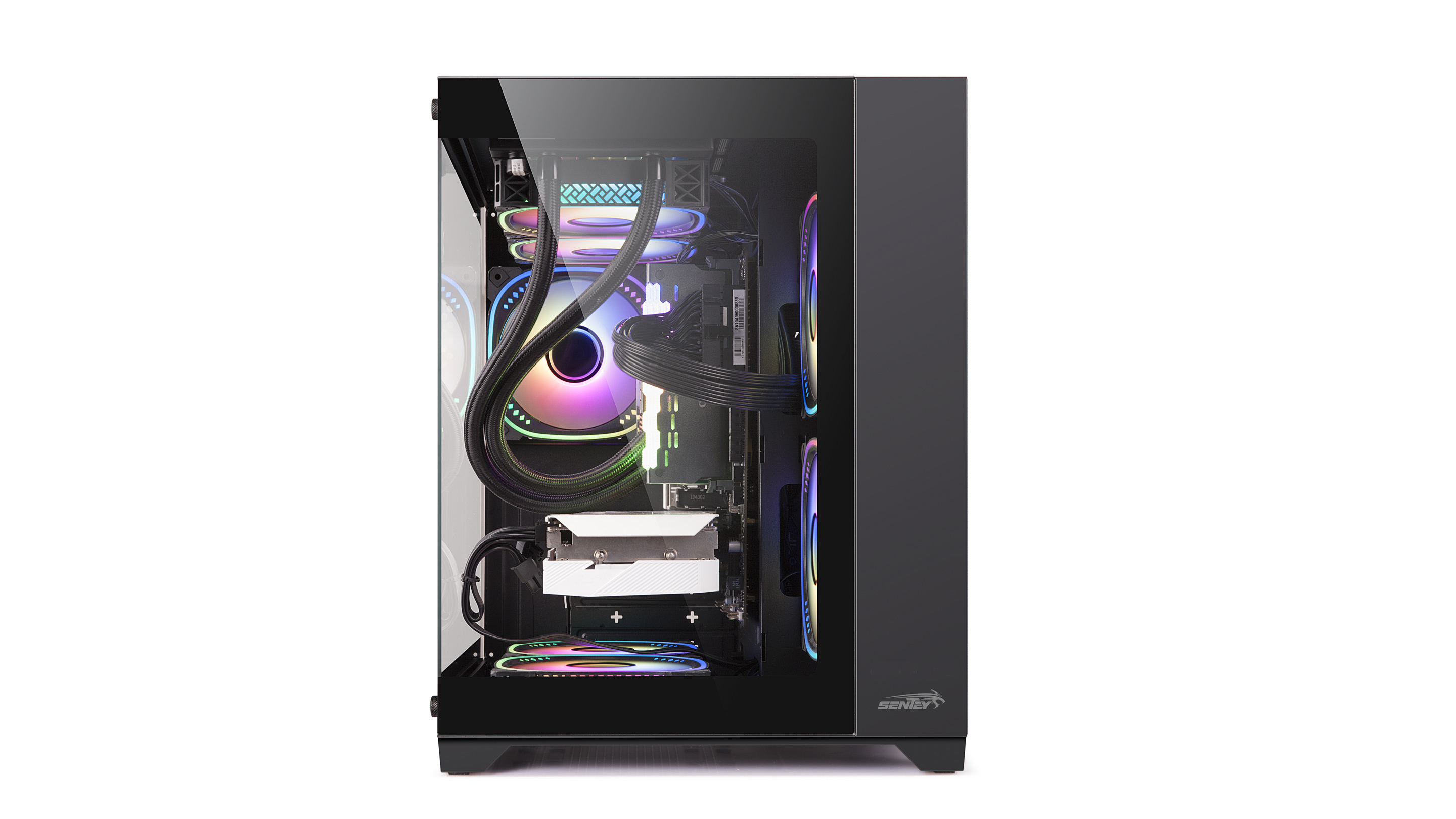GABINETE SENTEY A10 MODELO GS-8000 BLACK · Imagen 2