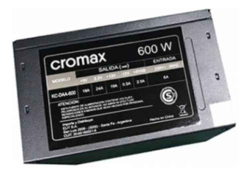 FUENTE CROMAX 600W · Imagen 2
