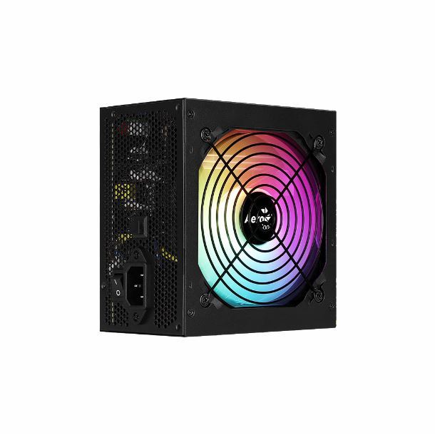 FUENTE AEROCOOL 650W DORADO ARGB 80 PLUS GOLD