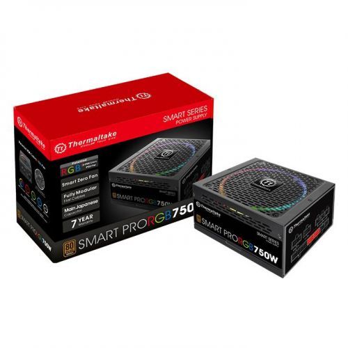 FUENTE THERMALTAKE SMART RGB 750W 80 PLUS 