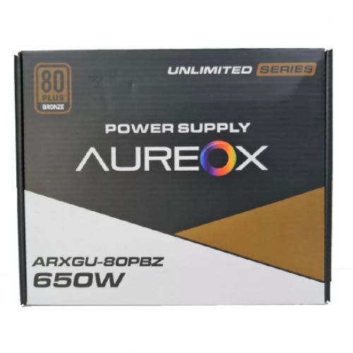 FUENTE AUREOX PSU ARXGU- 650W 80PLUS BRONCE