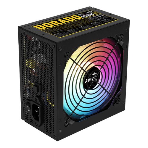 FUENTE AEROCOOL 850W DORADO ARGB 80 PLUS GOLD