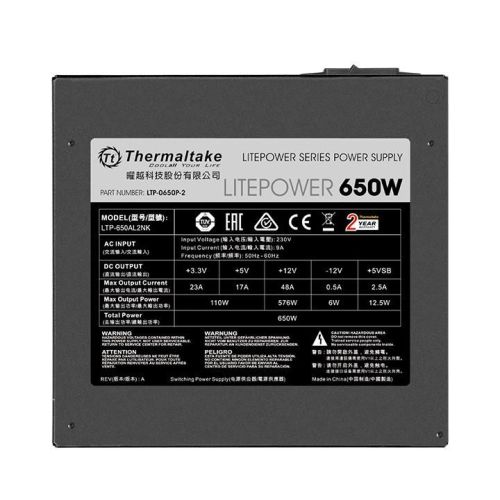FUENTE THERMALTAKE 650W LITEPOWER · Imagen 3