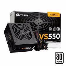 FUENTE CORSAIR VS550 550W 80 PLUS