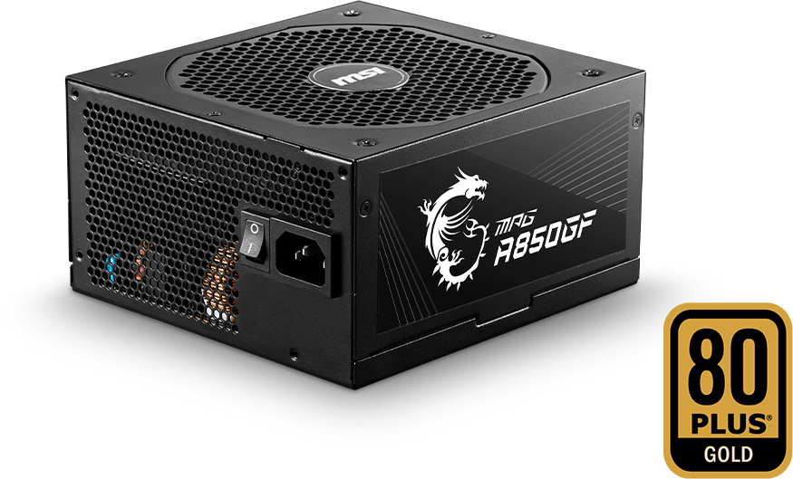 FUENTE MSI A850GF 800W MODULAR 80PSGOLD · Imagen 3