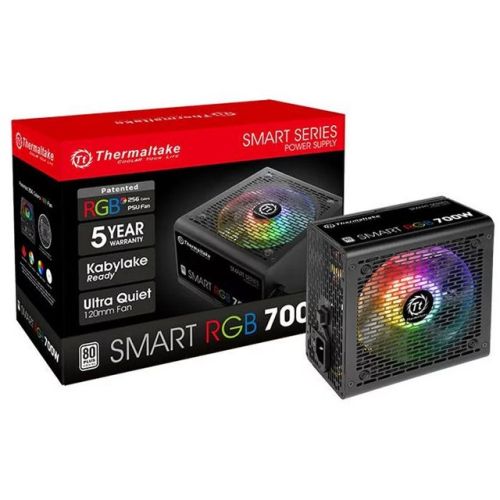 FUENTE THERMALTAKE 700W SMART RGB 80 PLUS