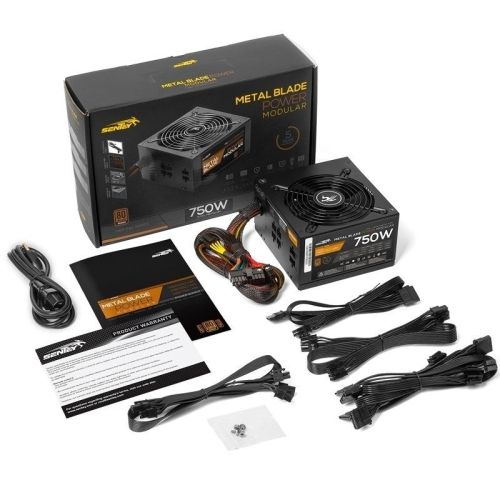 FUENTE SENTEY 750W EPP750-HM 80 PLUS BRONCE con detalle