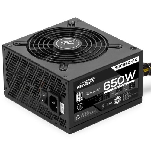 FUENTE SENTEY SDP650-FX 650W 80 PLUS WHITE ACTIVE PFC
