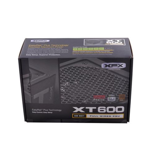 FUENTE XFX 600W - XT600 80 PLUS BRONCE STW