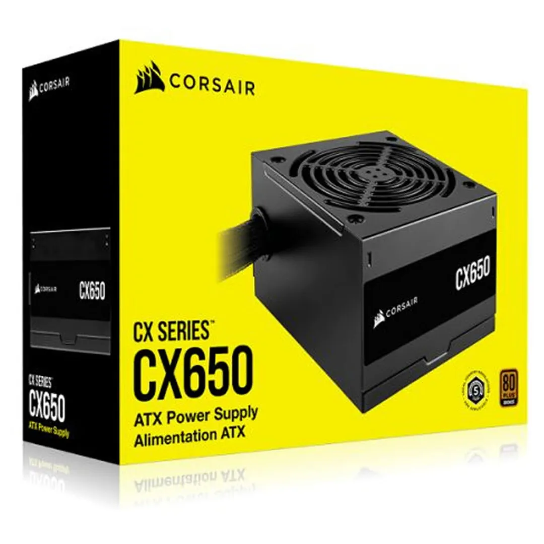 FUENTE CORSAIR CX650 650W 80 PLUS BRONZE