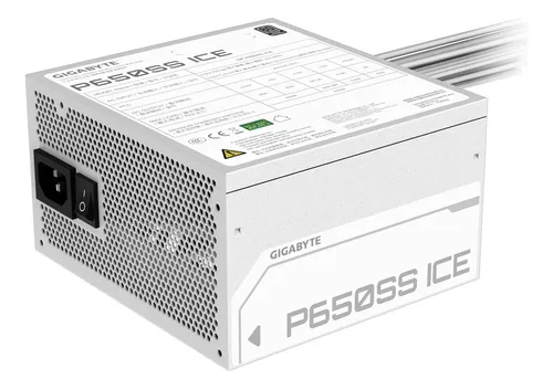 FUENTE GIGABYTE 650W WHITE GP-P650SS ICE 80 PLUS SILVER	 · Imagen 2
