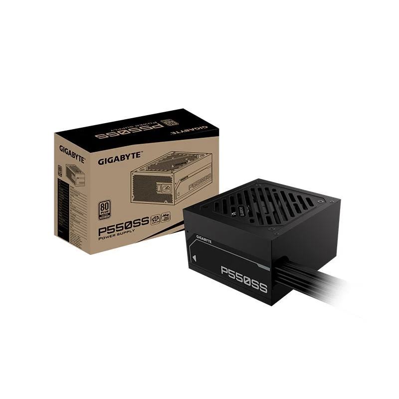 FUENTE GIGABYTE 550W BLACK GP-P550SS ICE 80 PLUS SILVER	