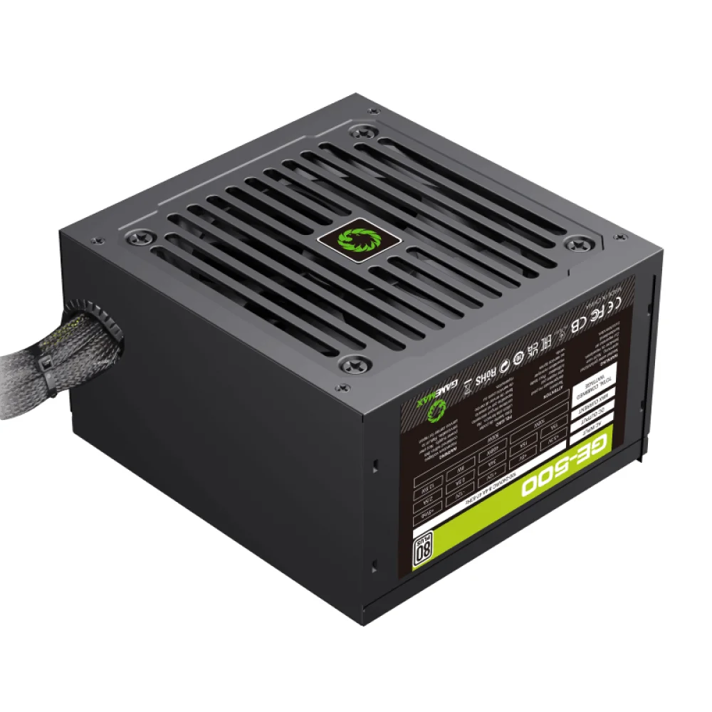 FUENTE GAMEMAX 500W GE-SERIES 80 PLUS GE-500 · Imagen 2