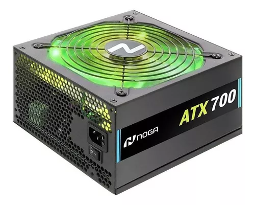 FUENTE NOGA 700W COOLER 120MM | 1x PCI-E 6P
