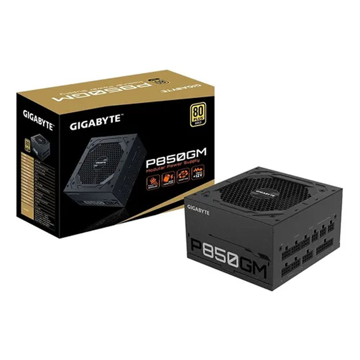 FUENTE GIGABYTE GP-P850GM 850W PLUS 80 GOLD MODULAR 