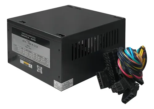 FUENTE 750W BRB CABLE MALALDO COOLER 120MM