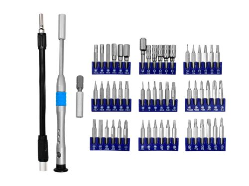 KIT DE DESTORNILLADOR NISUTA DE PRECISION 54 PIEZAS NS-K3035