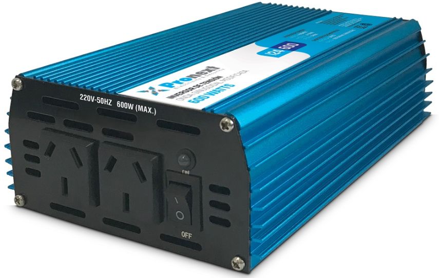 INVERSOR DE TENSION PRONEXT 600W I24 600 24VCC A 220V ONDA SINUSOIDAL MODIFICADA	