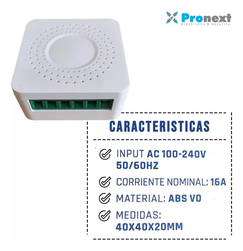 INTERRUPTOR SMART SWITCH 2 SALIDAS X 1 PRONEXT STW C216 · Imagen 2