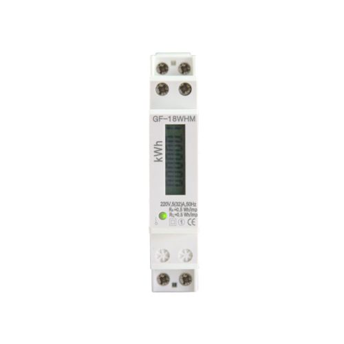 MEDIDOR DE KW-H GRALF 0.5-32ACA GF-18WHM RIEL DIN · Imagen 2