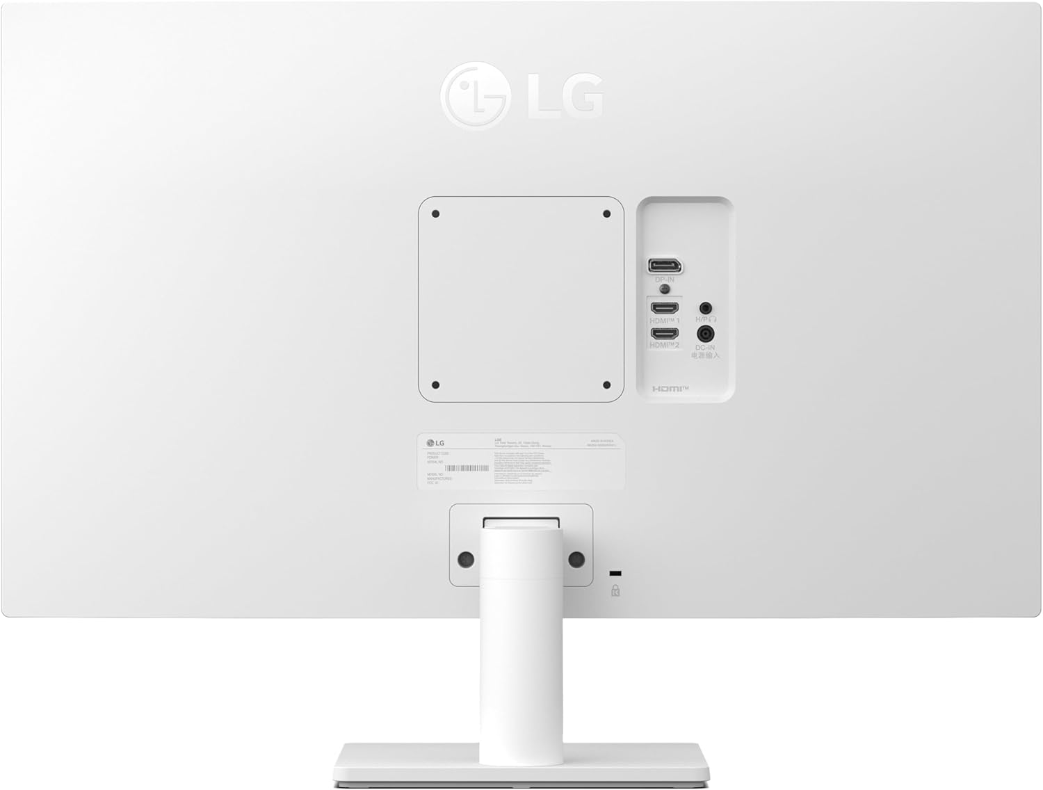 MONITOR 27 LG 27US500-W UHD 4K HDR IPS ULTRAFINE HDMI X 2 | DP | MINIPLUG 3.5 COLOR BLANCO · Imagen 2