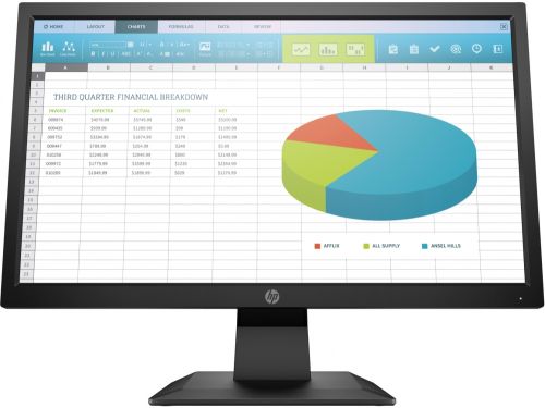 MONITOR 19 HP LED P204V | HDMI-VGA